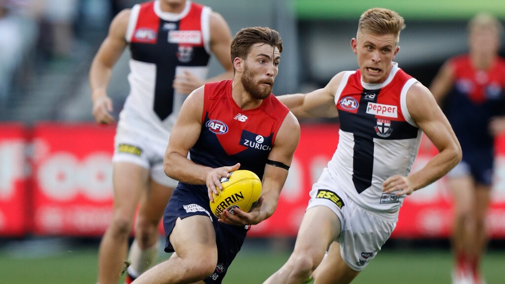 JackViney1024x576.jpg Jack Viney had 23 disposals and seven tackles against the Saints - AFL,Melbourne Demons,Jack Viney